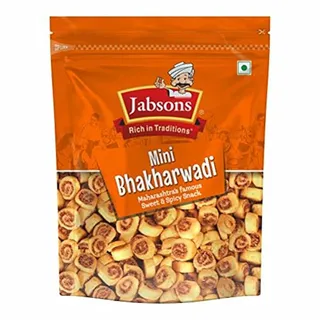 JABSONS NAMKEEN MINI BHAKHARWADI 160G