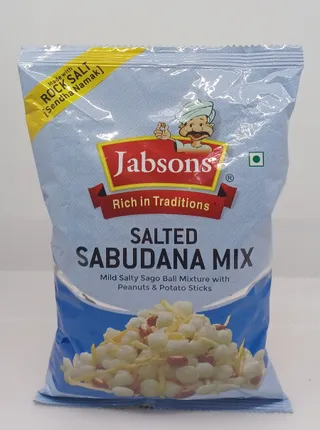 JABSONS NAMKEEN SALTED SABUDANA MIX 180G