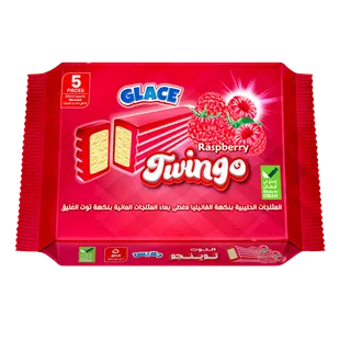 GLACE ICE CREAM RASPBERRY TWINGO 65MLX5