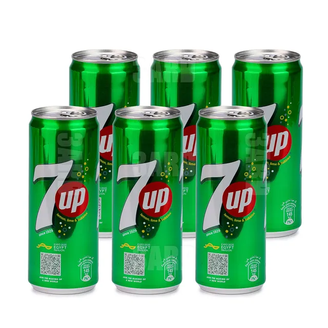 7UP مشروب علبة 300MLX6