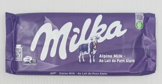 ميلكا شوكولاتة ألباين ميلك 98جم