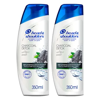 H&S SHAMPOO CHARCOAL PROMO 350MLX2