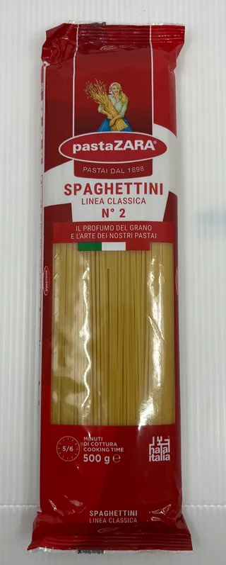 باستا زارا سباجيتيني رقم 2 500G