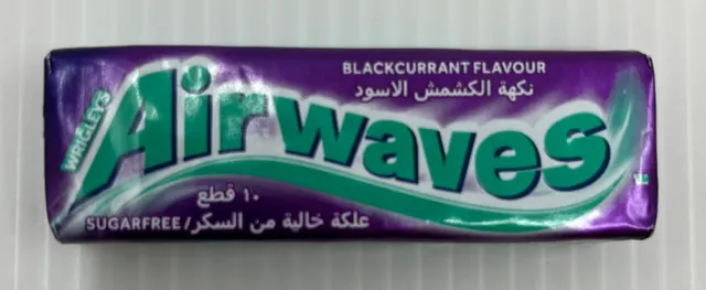إير ويفز علكة توت أسود 14G