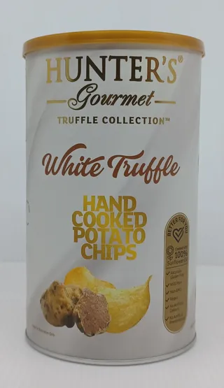 HUNTERS POTATO CHIPS WHITE TRUFFLE 150G
