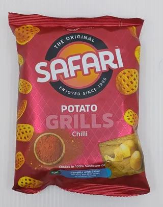 HUNTERS SAFARI POTATO CHIPS CHILLI 15G