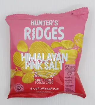 HUNTERS POTATO CHIPS HIMALAYAN PINK SALT 40G