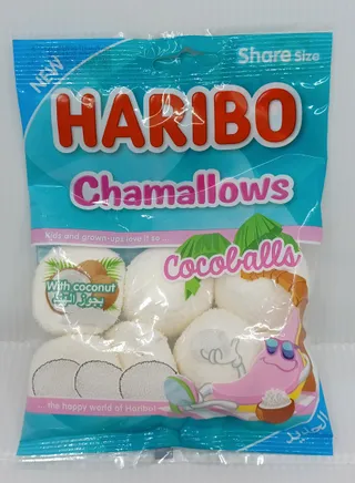 HARIBO CHAMALLOWS COCOBALLS 62G