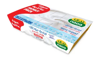 نادا زبادي يوناني سادة قليل الدسم SPCL 160GX6