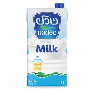 نادك حليب كامل الدسم طويل الأجل 1 LTR