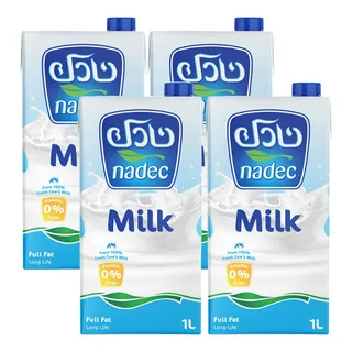 نادك حليب كامل الدسم طويل الأجل 1 LTRX4