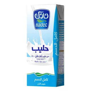 نادك حليب كامل الدسم UHT 200ML