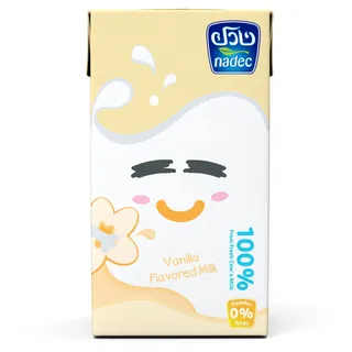 نادك حليب بنكهة فانيلا UHT 125ML