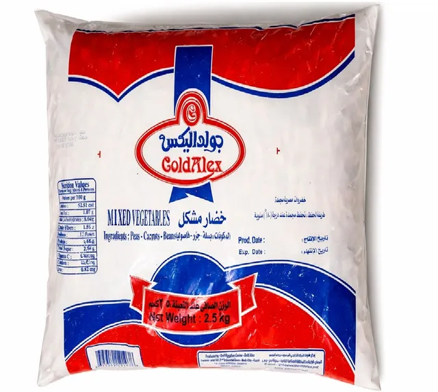 GOLDALEX FROZEN MIXED VEGETABLE 2.5KG