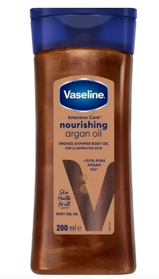VASELINE BODY GEL OIL NOURISHING ARGAN OIL 200ML