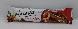 AMADA CHOCOLOVE COATED WAFER 18G