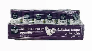 MCCOY CEYLON ICE TEA TROPICAL FRUIT 330MLX24