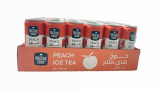 MCCOY CEYLON ICE TEA PEACH 330MLX24