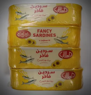 العلالي سردين في زيت عباد الشمس عرض خاص 100GX4