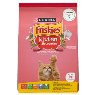 PURINA FRISKIES CAT FOOD KITTEN DISCOVERIES 1KG