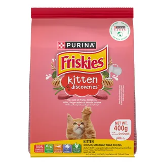 PURINA FRISKIES CAT FOOD KITTEN DISCOVERIES 400G