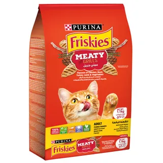 PURINA FRISKIES CAT FOOD MEATY GRILL 1KG