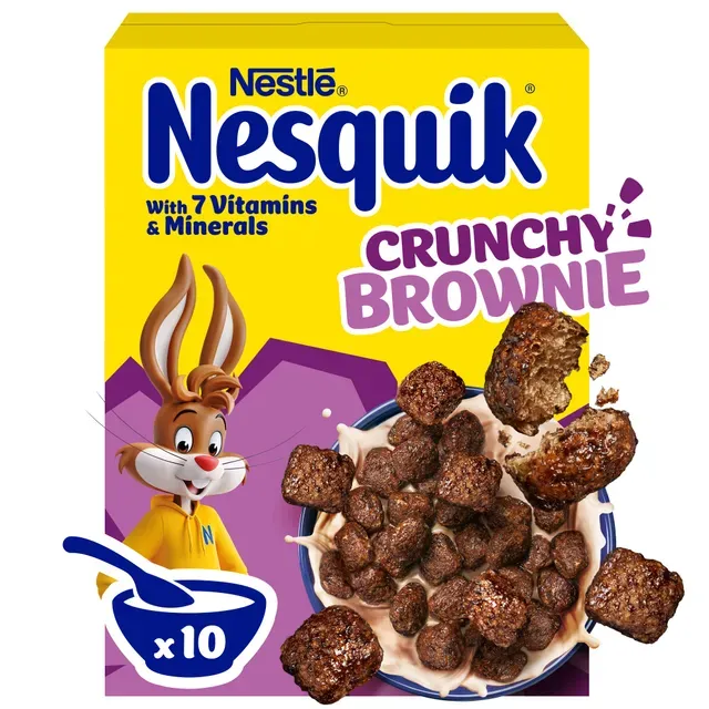 نيسكويك كرنشي براوني حبوب 300G
