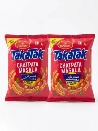 HALDIRAMS TAKATAK CHATPATA MASALA SPECIAL OFFER 100GX2