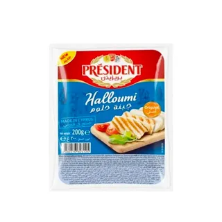 PRESIDENT HALLOUMI CHEESE 200G