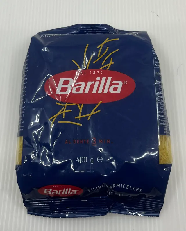 BARILLA FILINI VERMICELLES 400G