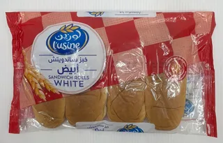 LUSINE SANDWICH ROLLS WHITE 200G