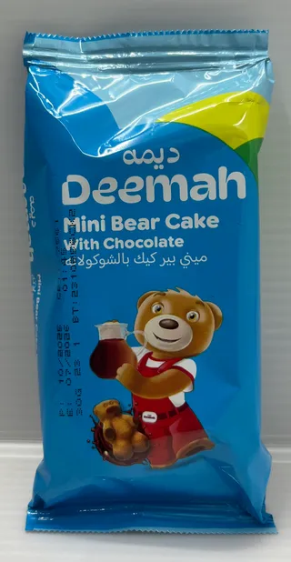 ديمة ميني كيك دب الشوكولاتة 30جم