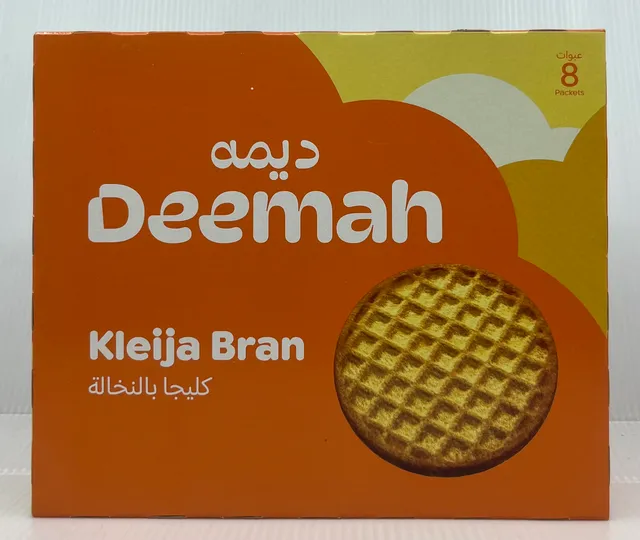 ديمة بسكويت كليجا بران 62جم×8