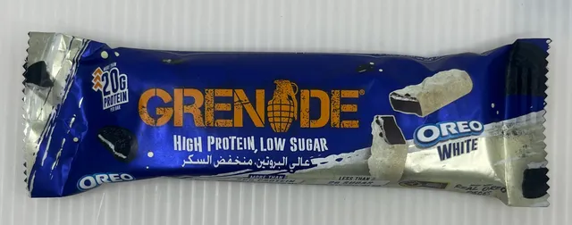 جرينيد بروتين بار أوريو وايت 60جم