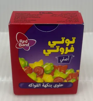 RED BAND TUTTI FRUTTI ORIGINAL CANDY 18G