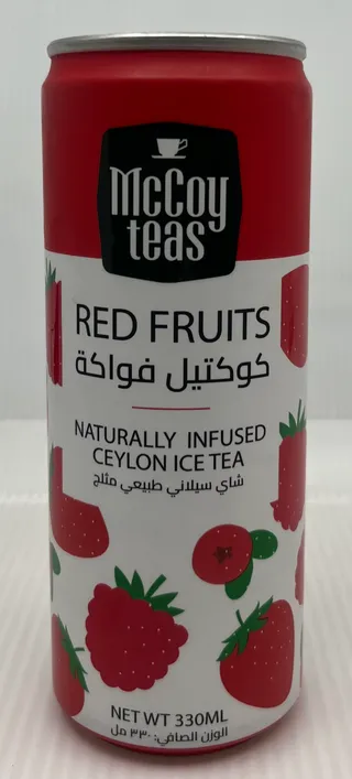MCCOY CEYLON ICE TEA RED FRUITS 330ML