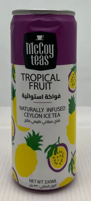 MCCOY CEYLON ICE TEA TROPICAL FRUIT 330ML