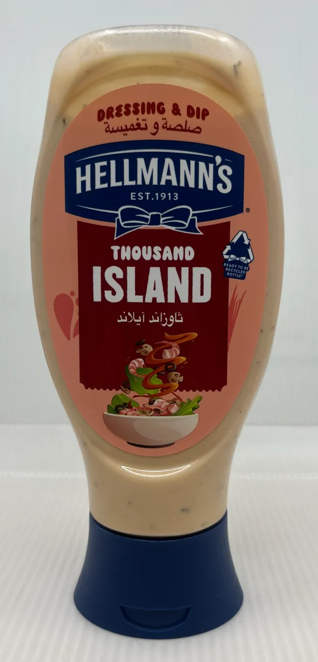 HELLMANNS تتبيلة وغمس ألف جزيرة 425G