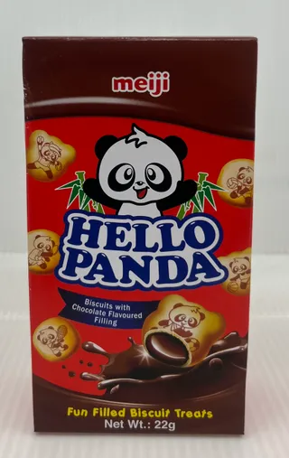 MEIJI HELLO PANDA BISCUIT CHOCOLATE FILLING 22G
