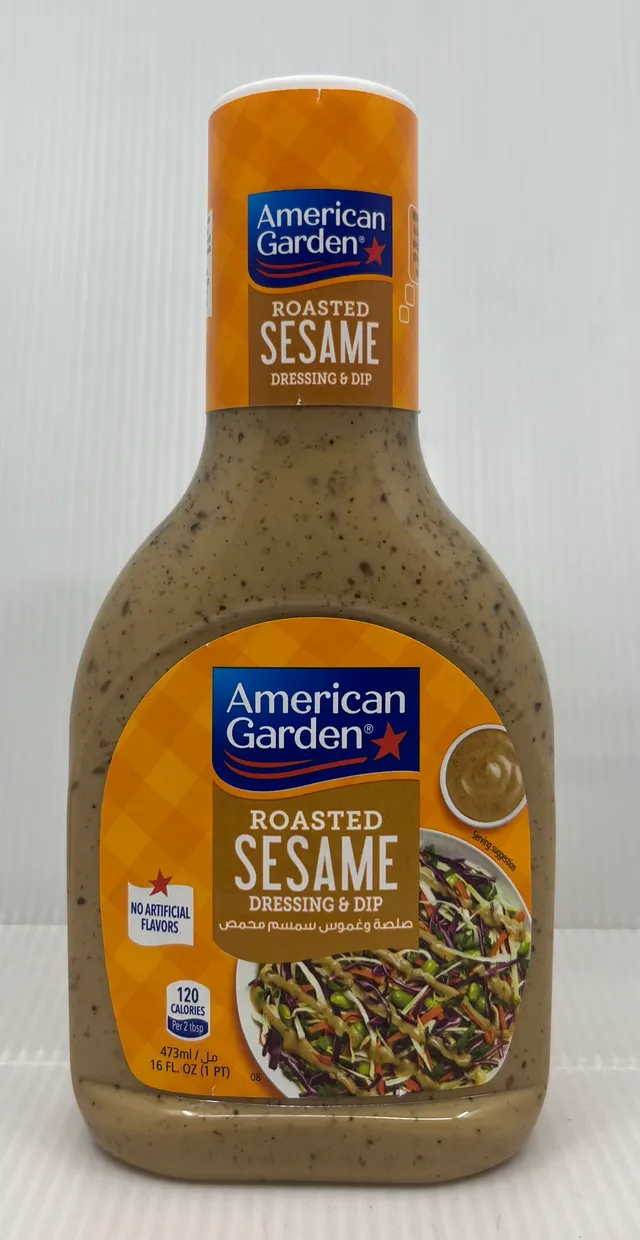 AMERICAN GARDEN ROASTED SESAME DRESSING DIP 473ML