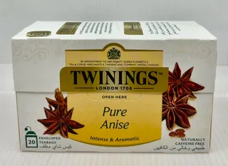 TWININGS TEA PURE ANISE TB 2.3GX20