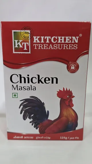 KT KITCHEN TREASURES CHICKEN FRY MASALA 100GM
