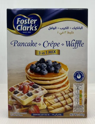 FOSTER CLARKS PANCAKE CREPE WAFFLE 360G
