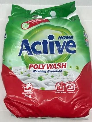 أكتيف مسحوق منظف أخضر عرض 3KG