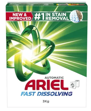 ARIEL DETERGENT POWDER TICK GREEN 3KG