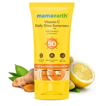 ماما إيرث صن سكرين فيتامين سي SPF50+ 50جم