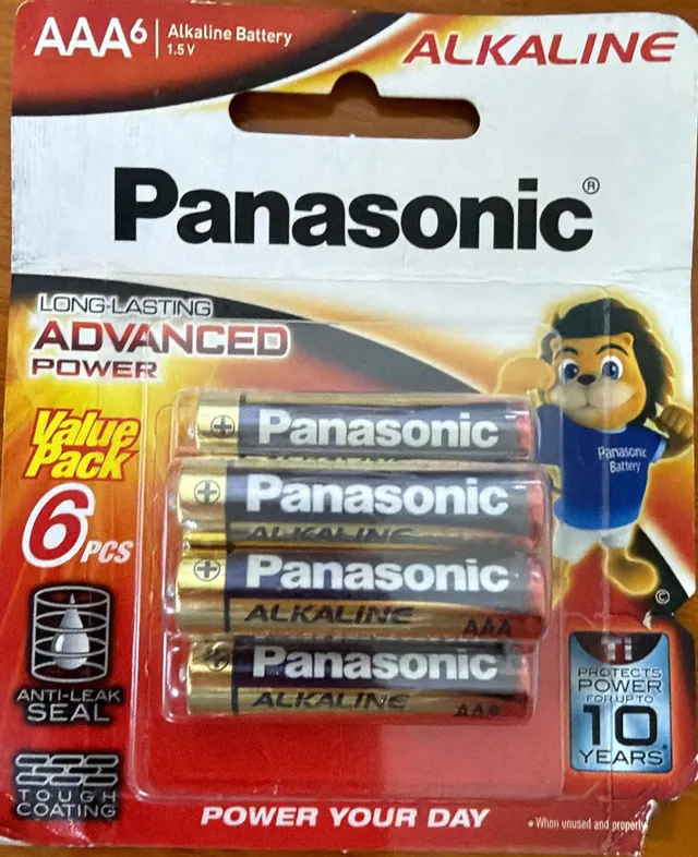 باناسونيك بطارية ألكالاين عرض AAA 6S