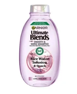 GARNIER SHAMPOO ULTRA DOUX RICE WATER INFUSION & STARCH 400ML
