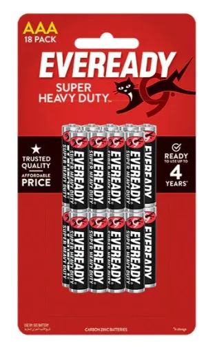EVEREADY BATTERY AAA 18S