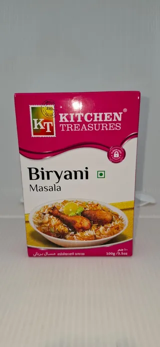 KT KITCHEN TREASURES BIRIYANI MASALA 100GM